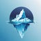 Mesmerizing Iceberg.Nature\\\'s Majesty Captured in a Visual Masterpiece