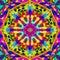 A mesmerizing kaleidoscope pattern with vivid, swirling colors5, Generative AI