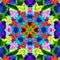 A mesmerizing kaleidoscope of vibrant colors swirling and blending together5, Generative AI