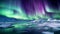 The mesmerizing Northern Lights, Aurora Borealis, lighting up the Arctic sky