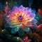 Mesmerizing otherworldly flower in an enchanting garden