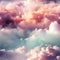 Mesmerizing pink and blue clouds create a dreamy atmosphere (tiled)