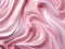 Mesmerizing Pink Whirl: An Intricate Close-Up of Whipped Frosting Artistry