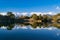 Mesmerizing reflection of Garhwal Himalayas in Deoria Tal or Lake.