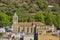 Mesmerizing shot of the Almonaster la Real mosque in the province of Huelva, Spain