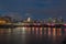 Mesmerizing shot of St. Paul\'s Cathedral and Millenium Bridge in London