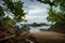 Mesmerizing view of a beautiful sandy beach in Caribbean Island Tobago, Trinidad