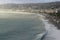 Mesmerizing view of the buildings of the city on the shore of the sea