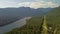 Mesmerizing view of Grouse Mountain in Vancouver, BC, Canada