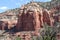 Mesmerizing view of the red rocks of Courthouse Butte Sedona, Arizona, USA