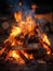 Mesmerizing Warmth of a Campfire