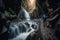 Mesmerizing Waterfall Adventure: Unreal Engine 5\\\'s Insane Detail and Beautiful Color Scheme