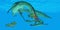 Mesosaurus Marine Reptile