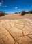 Mesquite Dunes dried clay detail in Death Valley