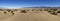 Mesquite flat sand dunes desert in Death Valley