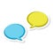 Message Bubbles sticker, Chat Icon, Dialogue icon