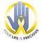 Message of support and awareness of help for people against suicide, yellow September, yellow ribbon