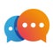 Messenger icon chat vector