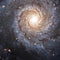 Messier 74, NGC 628 Spiral galaxy in the constellation Pisces.