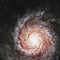 Messier 74,  NGC 628 Spiral galaxy in the constellation Pisces..Elements of this image are furnished by NASA