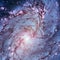 Messier 83, Southern Pinwheel Galaxy, M83 in the constellation Hydra