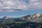 Messnerin - A panoramic view on the alpine mountain chains in Austria, Hochschwab region