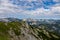 Messnerin - A panoramic view on the alpine mountain chains in Austria, Hochschwab region