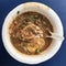 messy street food laksa utara