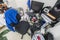 Messy Teenage Boys Bedroom Desk