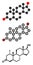 Mesterolone androgen molecule