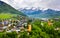 Mestia village in Upper Svaneti, Georgia