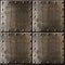 Metal armour background with rivets