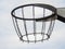Metal basketball hoop with chain net