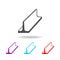 metal beam icon. Elements of construction materials in multi colored icons. Premium quality graphic design icon. Simple icon for w