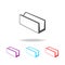 metal beam icon. Elements of construction materials in multi colored icons. Premium quality graphic design icon. Simple icon for w