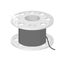 Metal bobbin for sewing. Sewing and equipment single icon in monochrome style vector symbol stock illustration web.