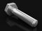 Metal bolt (clipping path included)