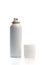 Metal bottle with sprayer cap for cosmetic, perfume, deodorant or freshener or hairspray. - Image