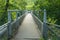 A metal bridge over the BÃ³br River.