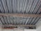 Metal ceiling and roof on beams