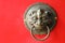 Metal Chinese Lion Head door knocker