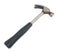 Metal Claw Hammer over White