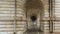 Metal columns and abutments of Bir Hakeim bridge, Paris