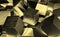 Metal cubes background