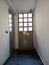 Metal Doorway Gray Color Particular Architecture Interior