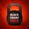 Metal dumbbell. Black Friday Sale