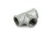 Metal elbow fittings for pipes, isolated white background.Tools and materials for sanitary works.