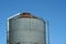 Metal feed silo