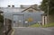 Metal fence and doorway at Dartmoor Prison UK