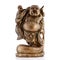 Metal figurines, decorative figurines, buddha, monk, white background